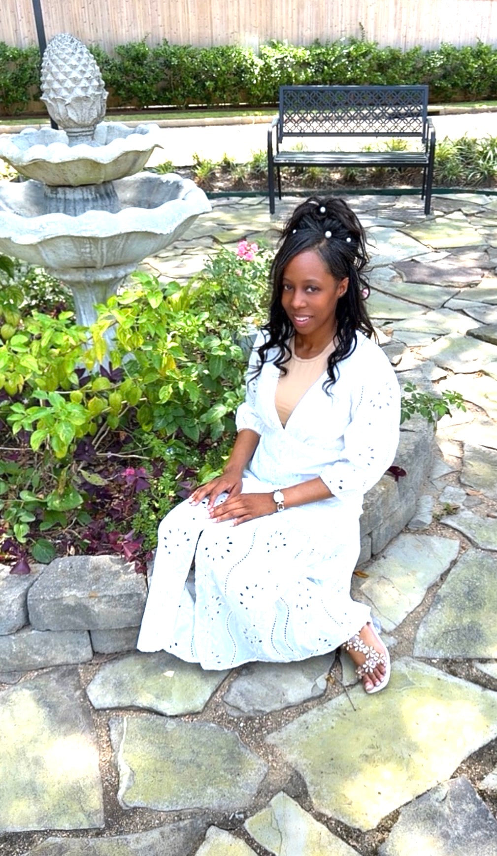 The Lily Eyelet Dress
